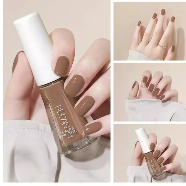 KUDAN Kutek Halal Bisa Untuk Sholat Peel Off  Cat Kuku Halal Muslimah Bisa di Kupas 10ml SERI N KUTEK TREND 6