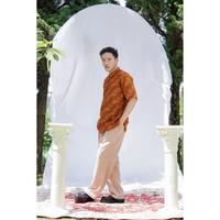 Gambar Batik Fractal Aditi Kemeja Pria Lengan Pendek - S dari Batik Fractal Kota Bandung 3 Tokopedia