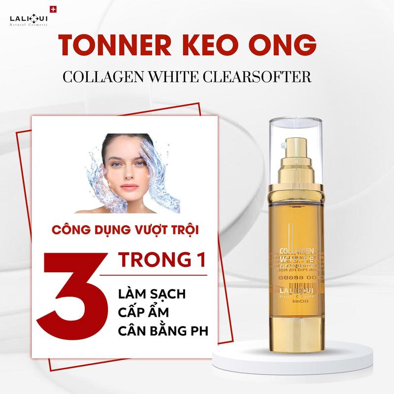 DEAL ĐỘC QUYỀN TONER KEO ONG LALIHUI HỖ TRỢ LÀM SẠCH CẤP ẨM CÂN BẰNG DA, PHỤC HỒI KHÁNG VIÊM