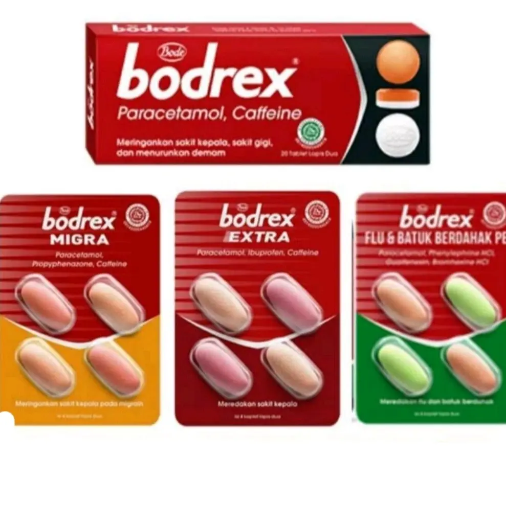 Bodrex Tablet All Varian - Untuk Sakit Kepala