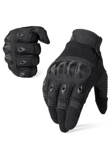 Guantes de Piel Completa para Pantalla Táctil, para Deportes al Aire Libre, Trabajo, Conducción, Equitación, Senderismo, Camping, Escalada, Motocicleta, Guantes Antideslizantes, Equipo de Protección para Hombres y Mujeres, Accesorios Deportivos