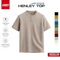 Gambar Aerostreet T Shirt Pique Shanghai Leon Cafe Latte Man Henley Top Kaos Tshirt KBAAA - S dari Aerostreet Kab. Klaten 1 Tokopedia