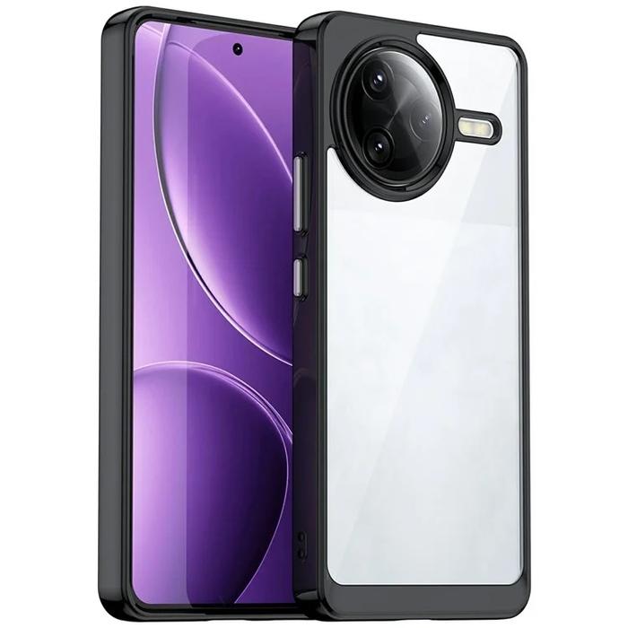 Gambar Vision II Armor Case Xiaomi Poco F7 Ultra - for Xiaomi Poco F7 Ultra - Acrylic Clear Transparent Transparan Casing PC TPU Cover Rugged Hybrid Hard Back Soft Bumper Fit HP F7ultra 5G dari Logay Acc Kota Bandung Tokopedia