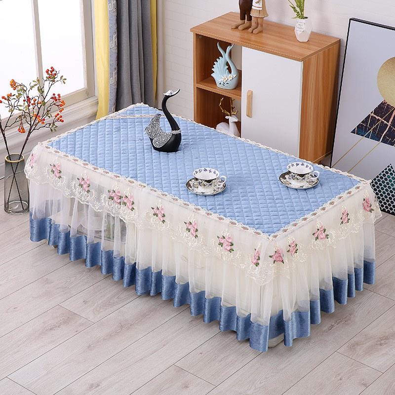Taplak Meja Renda 55x110x40cm - Rectangle Lace Tablecloth Table Runner - Taplak Meja 2
