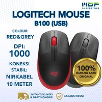 Gambar MOUSE LOGITECH WIRELESS M190 ( RED & GREY ) - RED dari mdpsuperstore Kota Palembang 1 Tokopedia