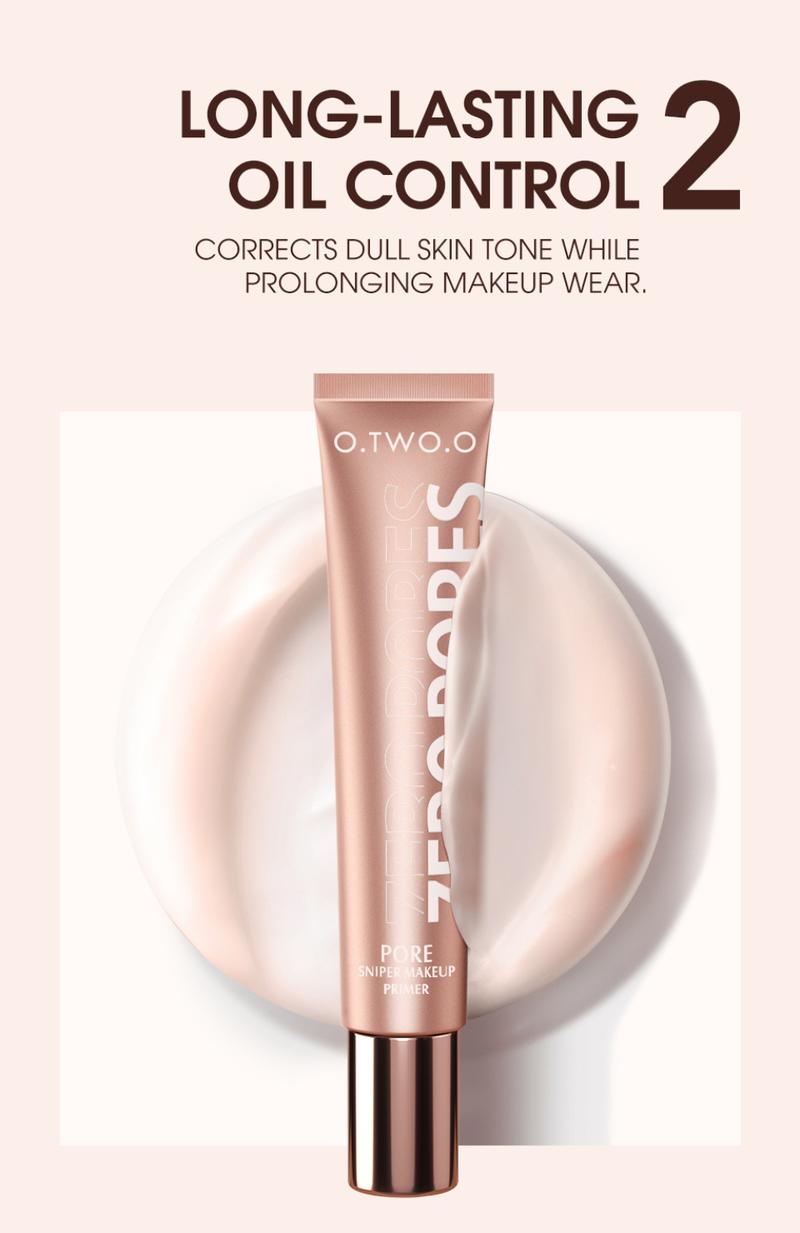 Product Introduction of 【Buy 1 Take 1】O.TWO.O Face Primer Base Makeup Oil-Control 20Ml Invisible Pore Smooths Fine Lines Brighten Moisture Primer For Face Cosmetics Texture Moist smooth Cosmetic Makeup 34