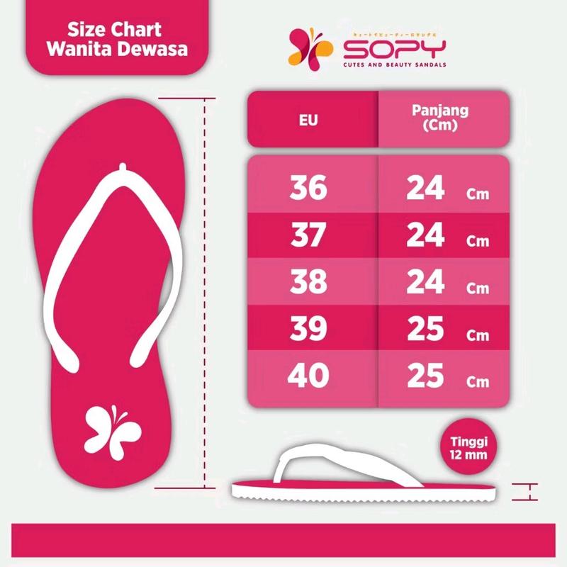 Fashion | Sandal Printing Dewasa | Sandal Jepit Wanita The Pooh 2