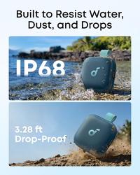 Gambar Soundcore Boom Go 3i Portable Bluetooth Speaker by Anker 15W Punchy Sound 24H Playtime IP68 BassUp 2.0 Emergency Charging, Bluetooth 6.0 Waterproof Speaker for Hiking/Cycling/Camping - D5103 - Black dari Anker Indonesia Kota Administrasi Jakarta Utara 3 Tokopedia