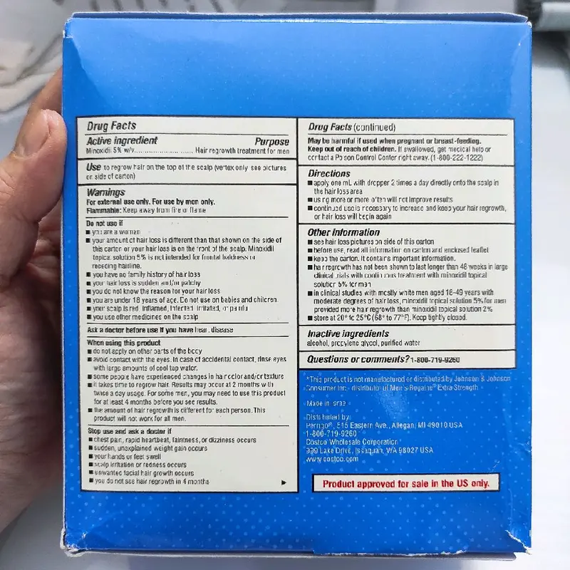 Minoxidil 5% Penumbuh Rambut Brewok Jambang Kumis Penebal Jenggot - Ampuh dan Original - Minyak, Vitamin Menumbuhkan Rontok Menebalkan Pelebat Perawatan Menumbuhkan Menumbuhkan Menumbuhkan Menumbuhkan 3