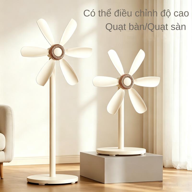 Quạt điện, quạt sàn gia dụng, gió mạnh, quạt đứng êm ái
