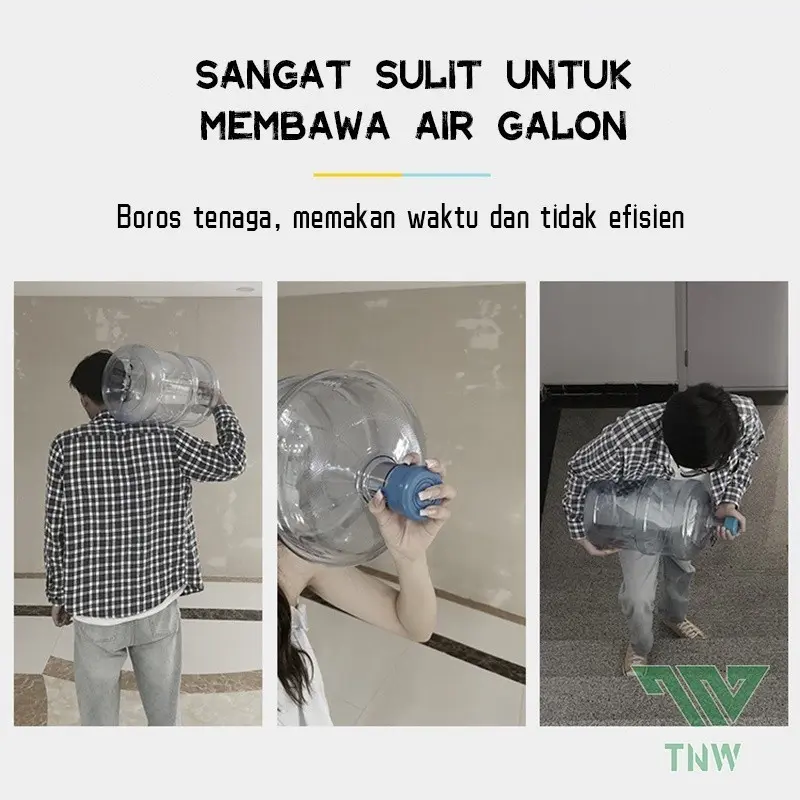 TNW Alat Pengangkat Galon Double Handle Alat Angkat Galon Air Holder - EC SOLUTION 5
