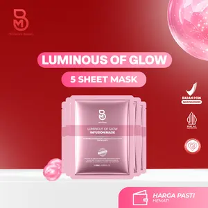 MIAMORE [5PCS] INFUSION SHEETMASK PART OF LUMINOUS OF GLOW