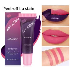 3 Colors Lip Stain Gloss Tattoo Magic Color Peel Off Mask Tint Long Lasting Waterproof Lip Gloss