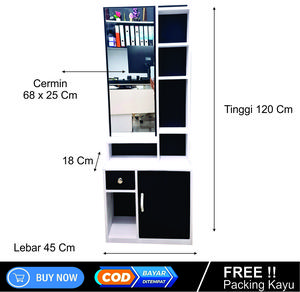 Penyimpanan Make Up Meja Rias Ukuran 120 x 45 Cm Furniture Kayu
