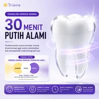 Gambar [Afiliator] Triania Whitening Strips – Strip Perawatan Gigi untuk Membantu Mengurangi Tampilan Noda Memuti0hkan Gigi Mencerahkan - Paket Senyum Maksimal 3 Box dari Triaina Indonesia Kota Administrasi Jakarta Timur 2 Tokopedia
