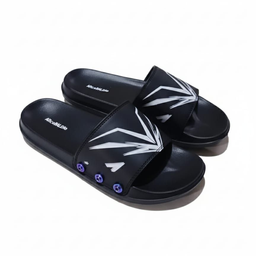Sandal Selop Pria Wanita Terbaru Sendal Slop Titanium Karet/Slide/Slip On Titanium Anti Selip kasual Sandal Selop Pria Wanita Terbaru Sendal Slop Titanium Karet/Slide/Slip On Titanium Anti Selip kasual