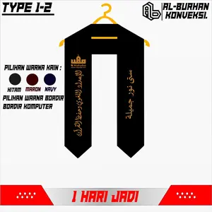 SELEMPANG ARAB LEHER BORDIR KOMPUTER Seragam