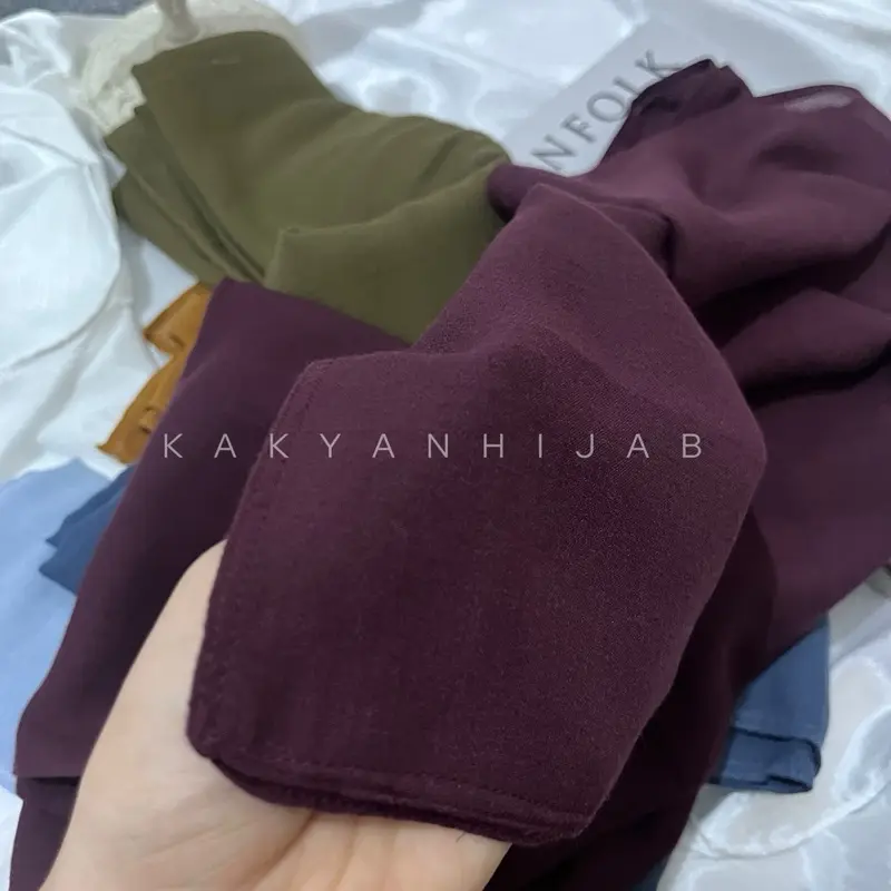 Pashmina Viscose Premium | Pashmina Arabian Voile Shawl 4