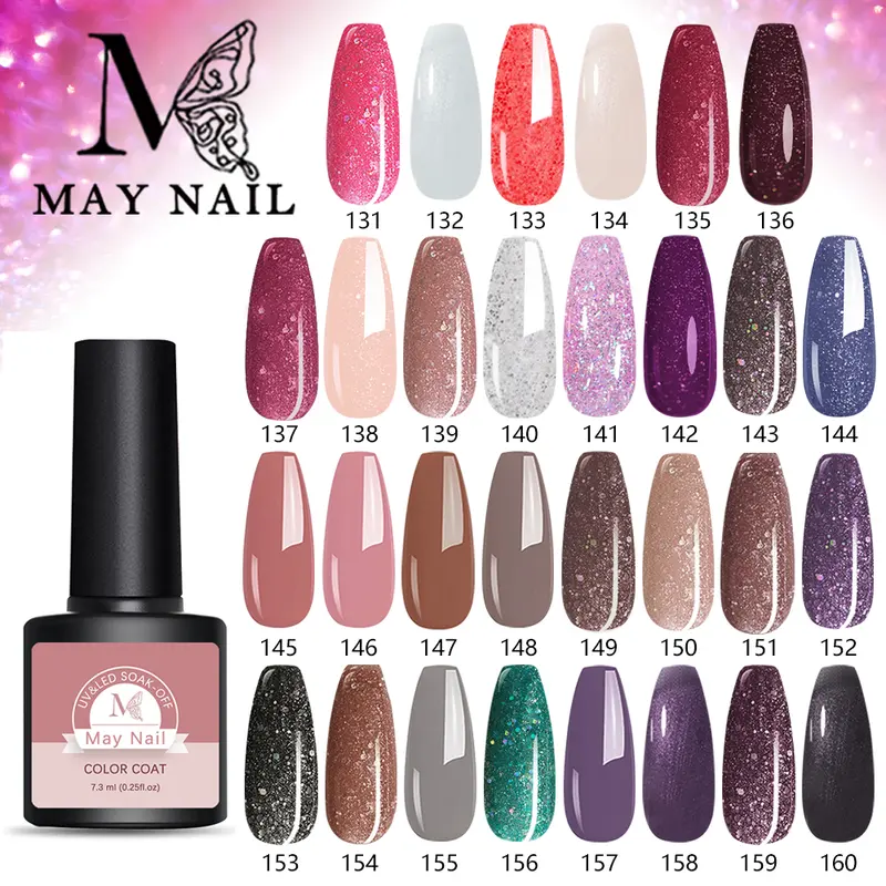 Kutek Gel UV LED gel polish 165 COLOUR Nail Art Cat Kuku nail Polish 0