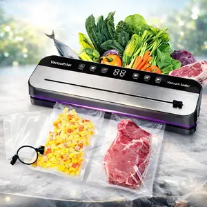 COD 2026 Vacuum Sealer Makanan Alat Vakum Sealer Machine Otomatis Basah Dan Kering Food Sealer