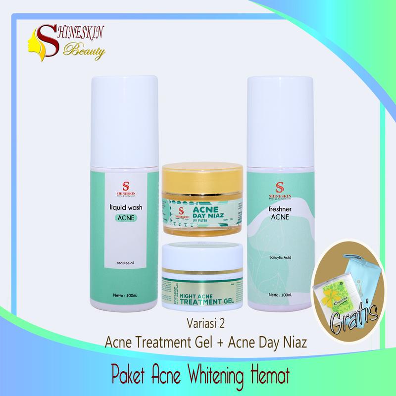 Shineskin Paket Hemat Acne Whitening /Acne Spot Dot 1