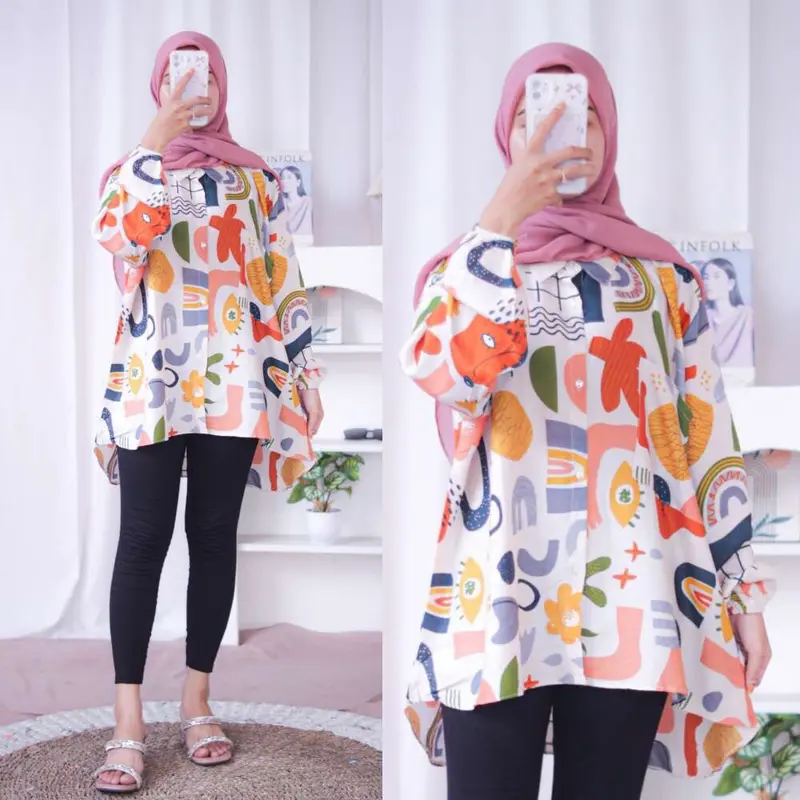 BLOUSE RAYON OVERSIZE | MUAT BB 45-75 KG 0