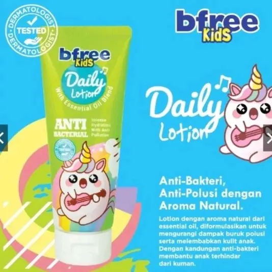 BFREE KIDS SUNSCREEN LOTION SPF 30+ / BFREE KIDS DAILY LOTION 100ML/ BFREE Sunscreen Anak/ BFREE Lotion Anak 5