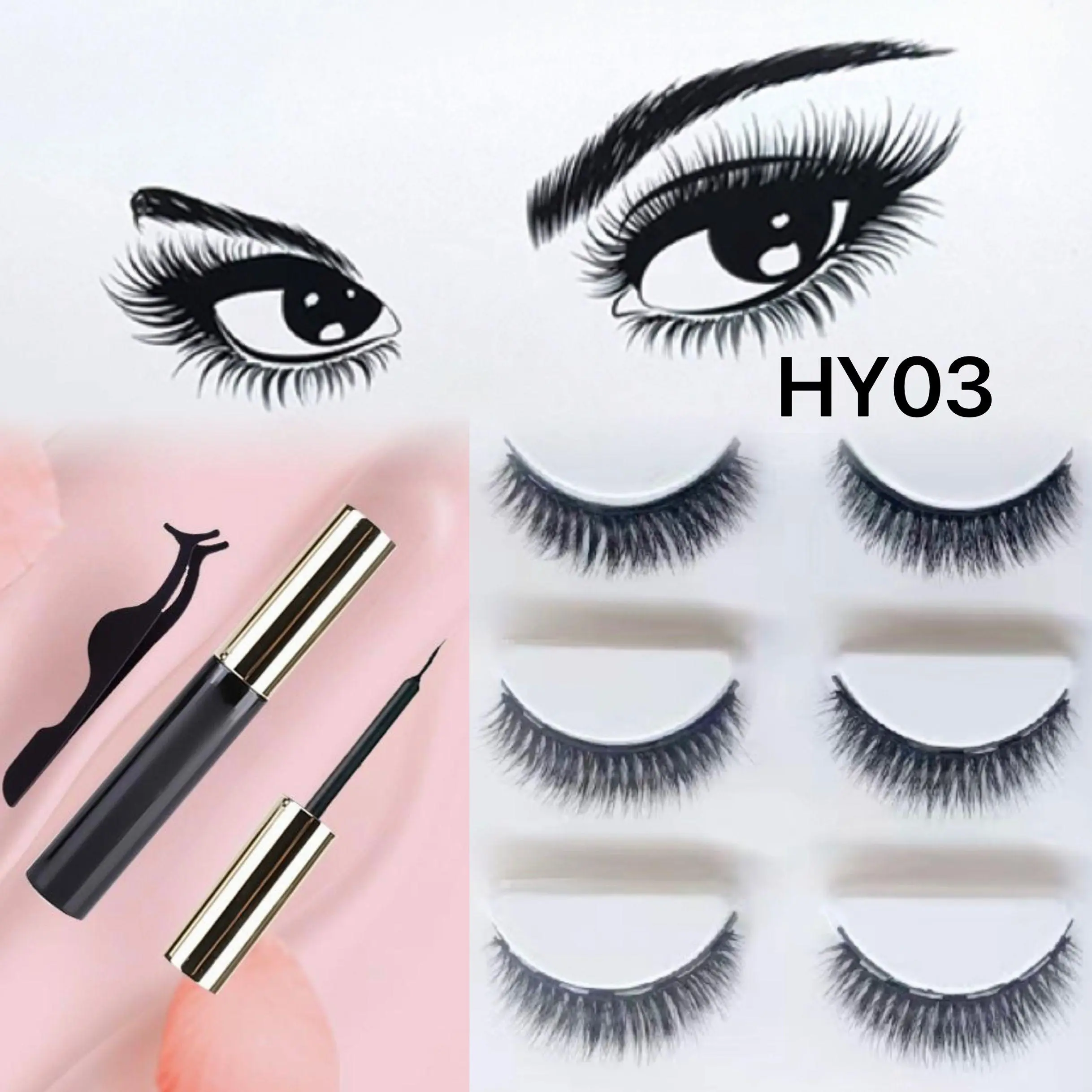 Bulu Mata Magnet 3D Eyelash All Variant