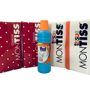 Paket 4pcs Tisu Montiss 250s + Gratis Vixal 160ml