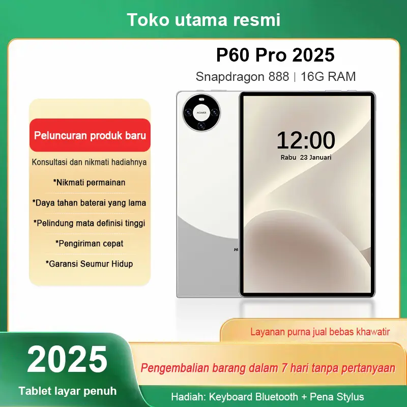 5G 2025 matepad H13 Pro 10.3" Tablet [16GB+1TB] | Pengalaman Pro Layaknya PC | 120Hz OLED Real Color FullView Display | Ultra-tipi 1