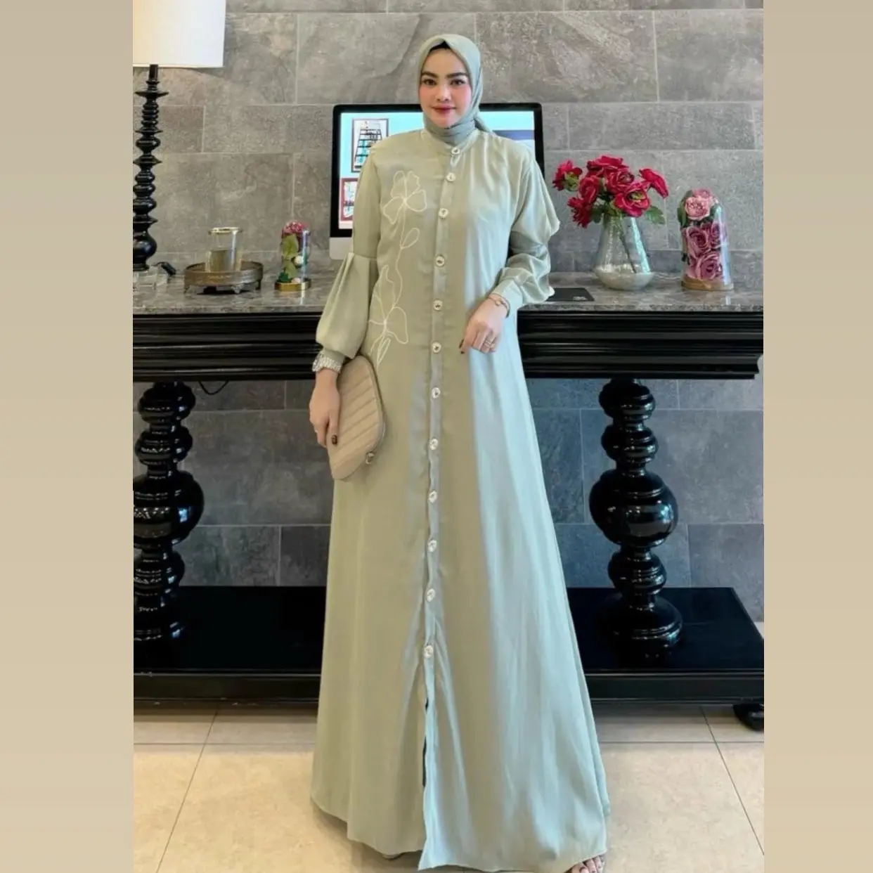 Zaskia dress  by. Kareema.moslemwear