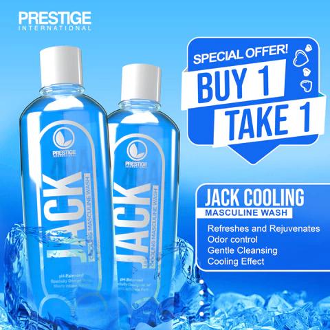【BUY 1 TAKE 1】PRESTIGE JACK COOLING MASCULINE WASH FOR MEN 250ML ...