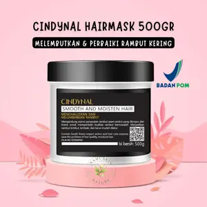 BPOM CINDYNAL Hair Mask Treatment Mask 500g - Masker Rambut Haircare Bisa COD