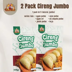 2 PACK CIRENG JUMBO UMAFOOD (ISI AYAM PEDAS/JANDO PEDAS/USUS PEDAS/ATI PEDAS/BASO PEDAS/KEJU