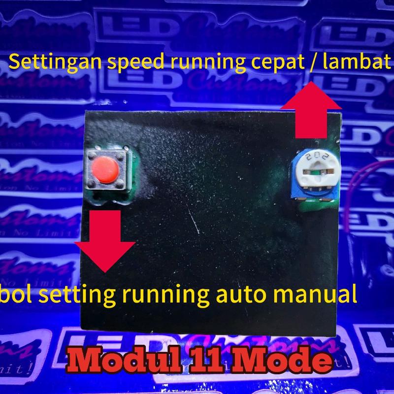 lampu stop running mio smile mio karbu mio sporty 8 mode 11 mode running auto pnp Reflektor Motorcycle 3