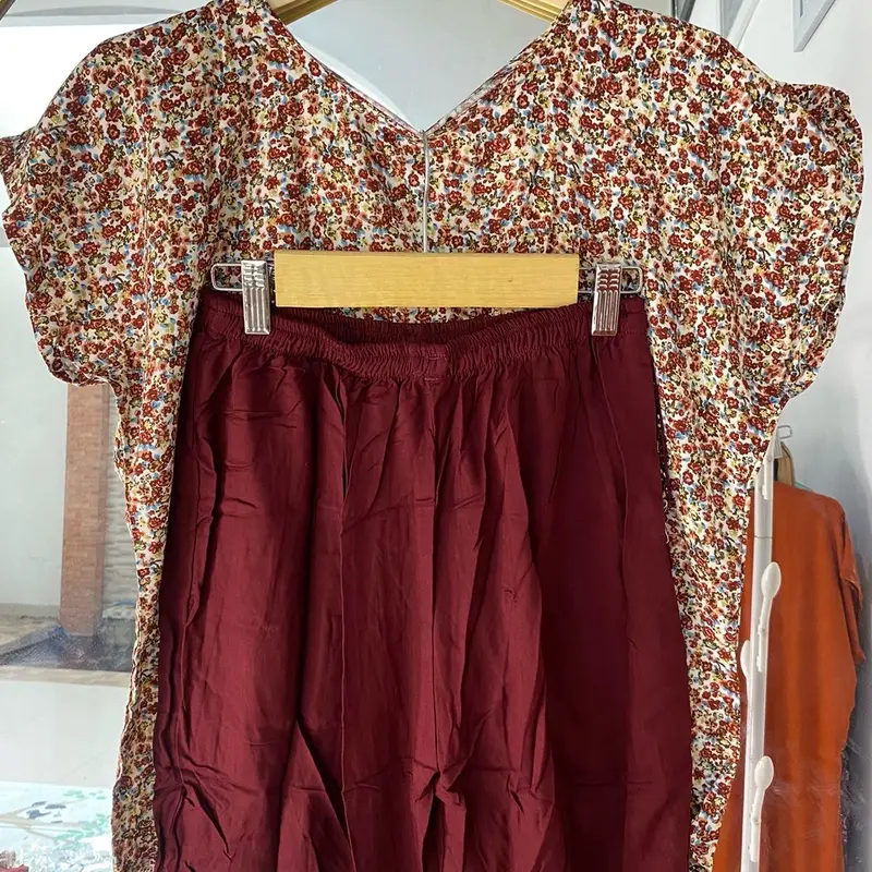 Babydol pendek Rayon Halus Jumbo muat LD 120 Wanita 7