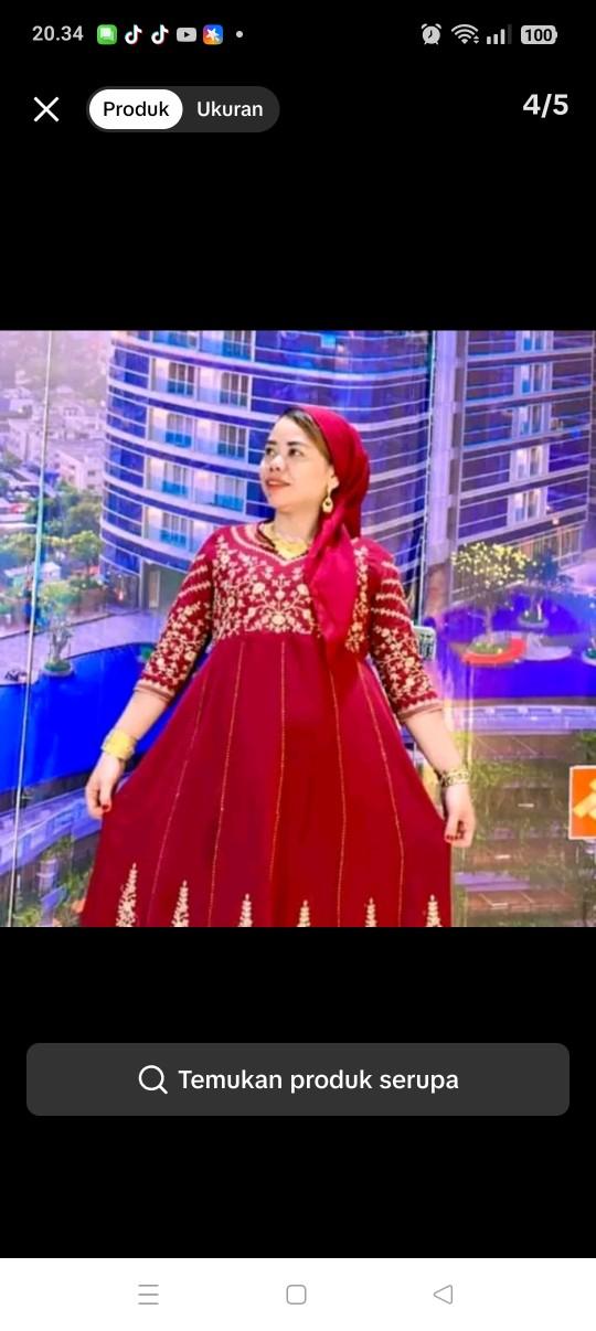 Product Introduction of REDY GAMIS JODA KEKINIAN TERBARU BAHAN CERUTI 4