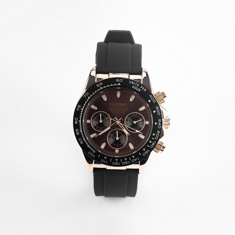 L11 - Đồng hồ nam LEOTINO chính hãng , màu nâu cà phê độc đáo , chống nước