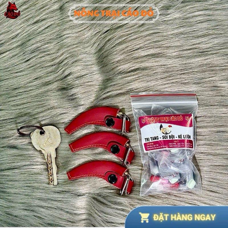 MÓC KHOÁ GÀ TRE tặng 1 CB TANG. -CÁO ĐỎ-