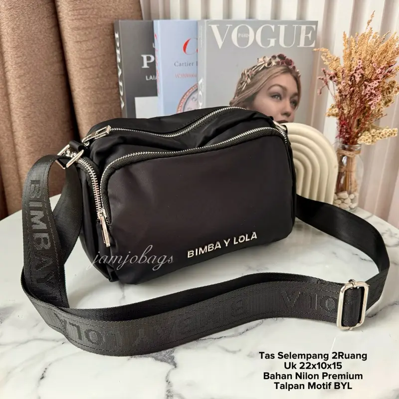 TAS SELEMPANG IMPORT BIMBA LIS MOTIF TAS BATAM JAMJO 3