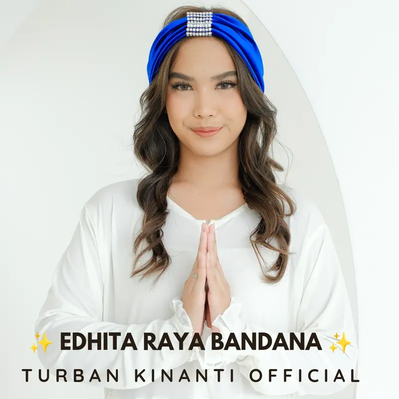 Bandana Series - Edhita Bandana Raya Beludru Premium 3