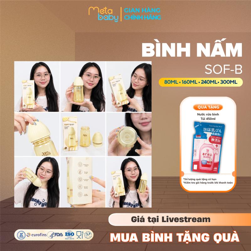 [LIVE KOC] Bình Nấm dung tích 80ml • 160ml • 240ml• 300ml