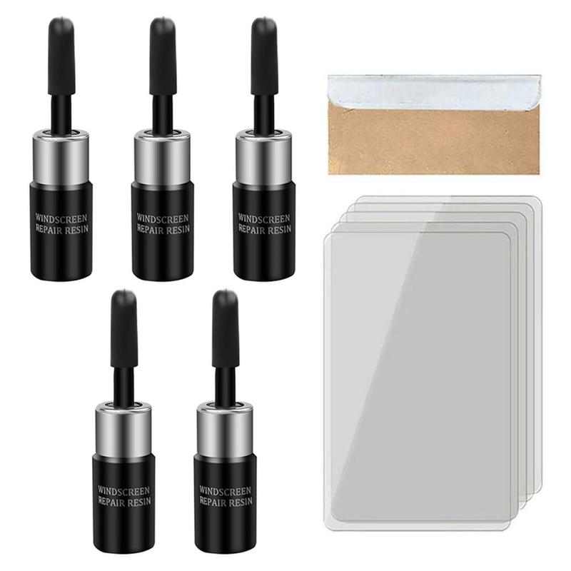 Product Introduction of 2PCS/1PCS Car Windshield Repair Kit, DIY Car Windshield Repair Kit Quick Fix for Fix Windshield Auto Glass Chips/Cracks/Scratch/Nicks/Half-Moon/Bulls-Eye/Star-Shaped 1