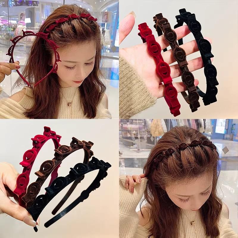 Ikat rambut pemalas, ikat rambut wanita, ikat rambut, alat ajaib saat masa transisi rambut pendek, ikat jenggot, aksesori rambut
