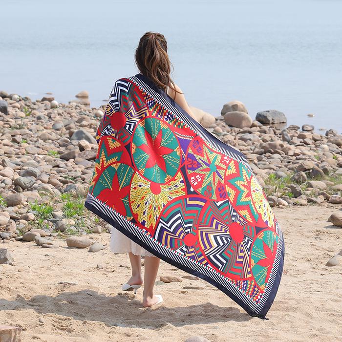 Gambar [Toko1973] ALTHEA 180X90cm Korean syal scarf leher scarf tas neck scarf pashmina bohemian gypsy hijab bandana - 305-2 dari Toko 1973 Kota Administrasi Jakarta Barat 4 Tokopedia