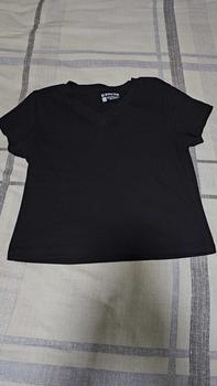 Product Review of Eyouth 13106 Women's T-Shirt V-nect Short Sleeve- Soft and Comfortable Tops from k**2 0