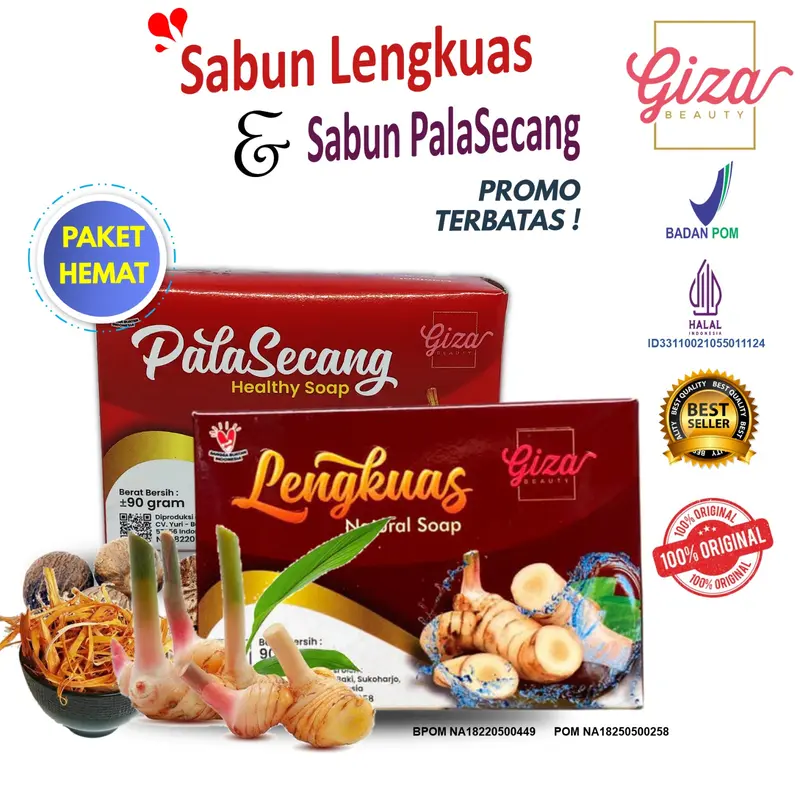(Lebih Hemat) Paket Sabun Panu, Perawatan Biang Keringat dan Gatal  Bayi Balita dan Anak 0