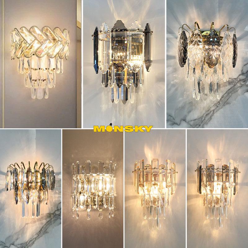 Đèn tường VAVOR phong cách Bắc Âu hiện đại sang trọng trang trí nội thất cao cấp - kèm bóng LED chuyên dụng.