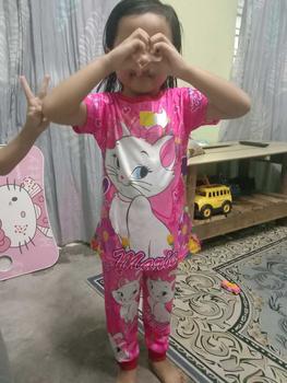Product Review of Set Pijamas Kanak-Kanak Unisex Micro Jersey - Baju dan Seluar #Barbie #Marie #MinnieMouse #HelloKitty #Didi&Friends from S**n 2