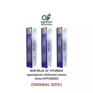 Bar Baja Chainsaw Senso Sinso 22” HYUNDAI - Sparepart Senso Original Karbon